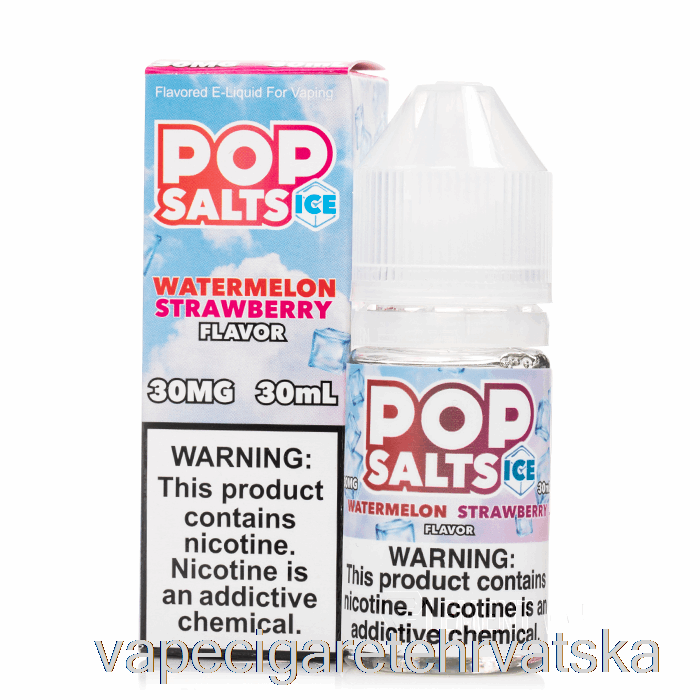 Vape Cigarete Led Lubenica Jagoda - Pop Soli - 30ml 30mg